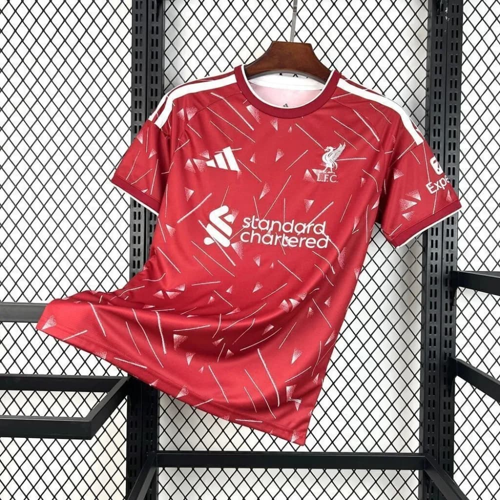 Liverpool Home 26/27 Fans Version - Short Sleeve Lengan Pendek