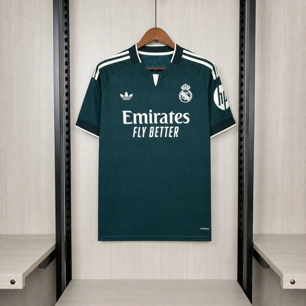 Real Madrid Away 26/27 Fans Version - Short Sleeve Lengan Pendek