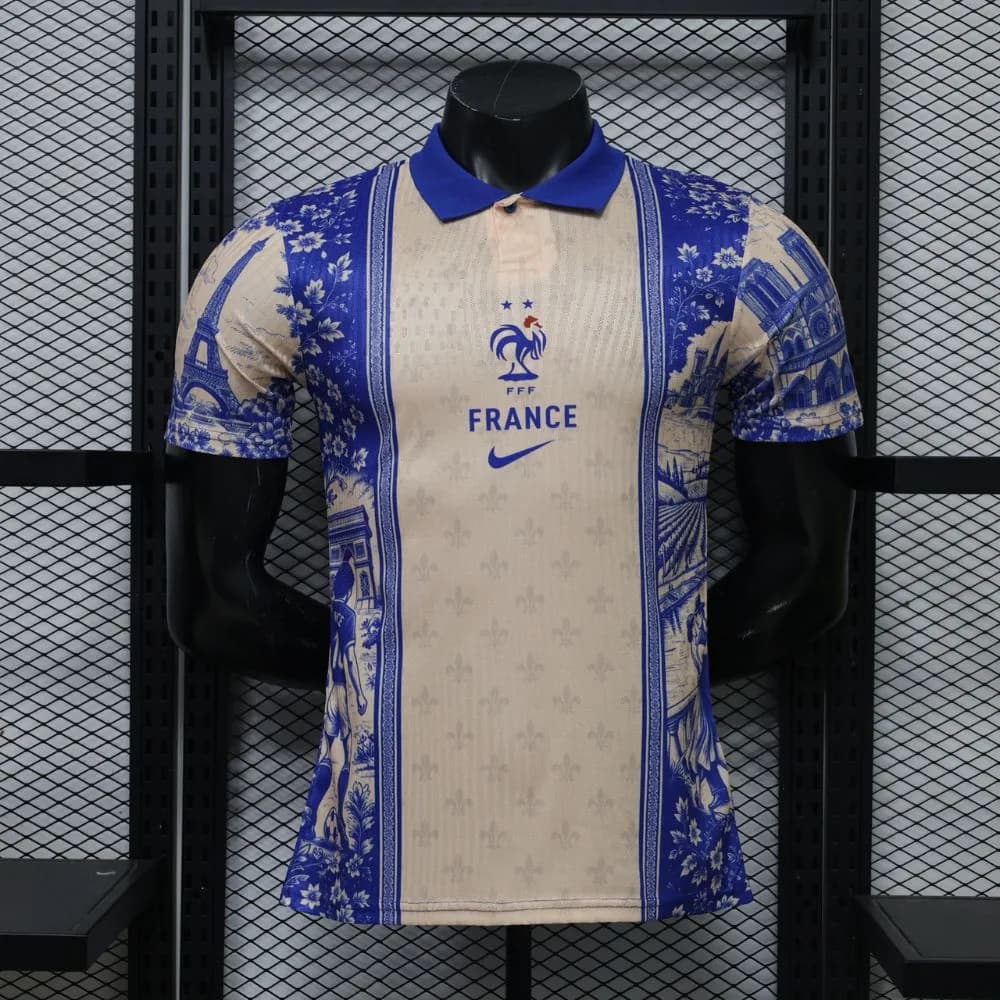Perancis Special Edition Dior 2026 Player Version - Short Sleeve Lengan Pendek