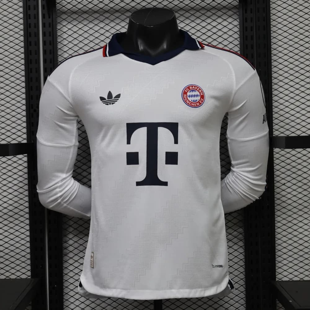 Bayern Munchen Away 26/27 Player Version - Long Sleeve Lengan Panjang