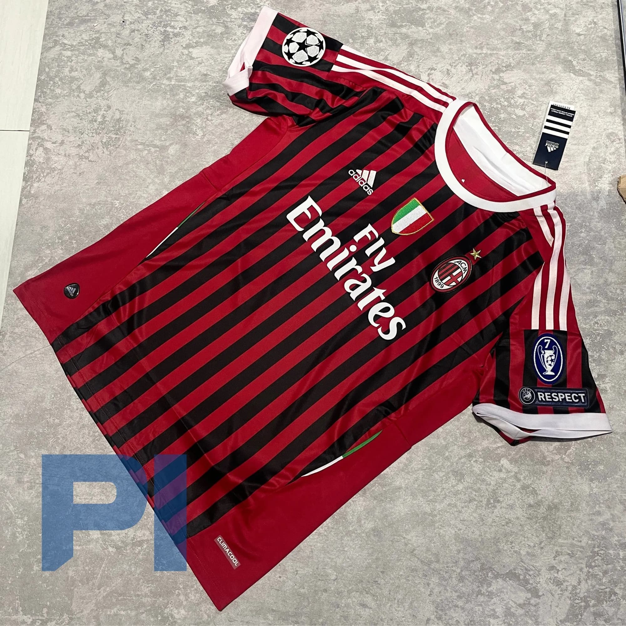 AC Milan Home 11/12 - PATO #7 UCL Edition