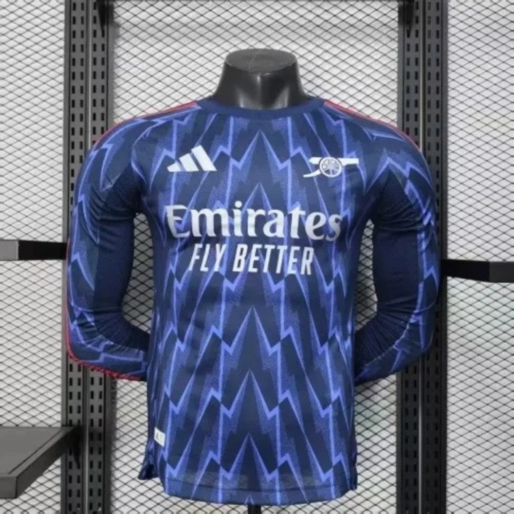 Arsenal Away 25/26 Player Version - Long Sleeve Lengan Panjang