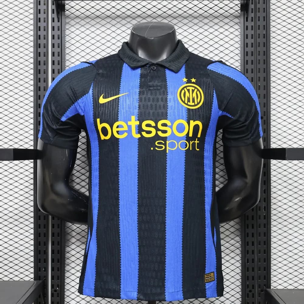 Inter Milan Home 26/27 Player Version - Short Sleeve Lengan Pendek