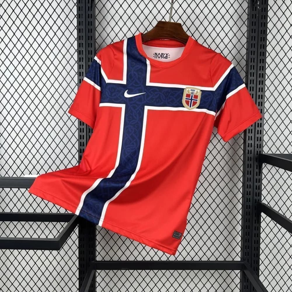 Norwegia Home 2026 Fans Version - Short Sleeve Lengan Pendek