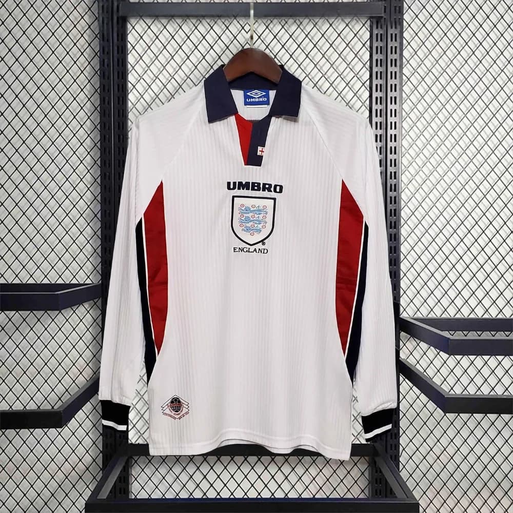 Inggris Home 1998 - Long Sleeve Lengan Panjang