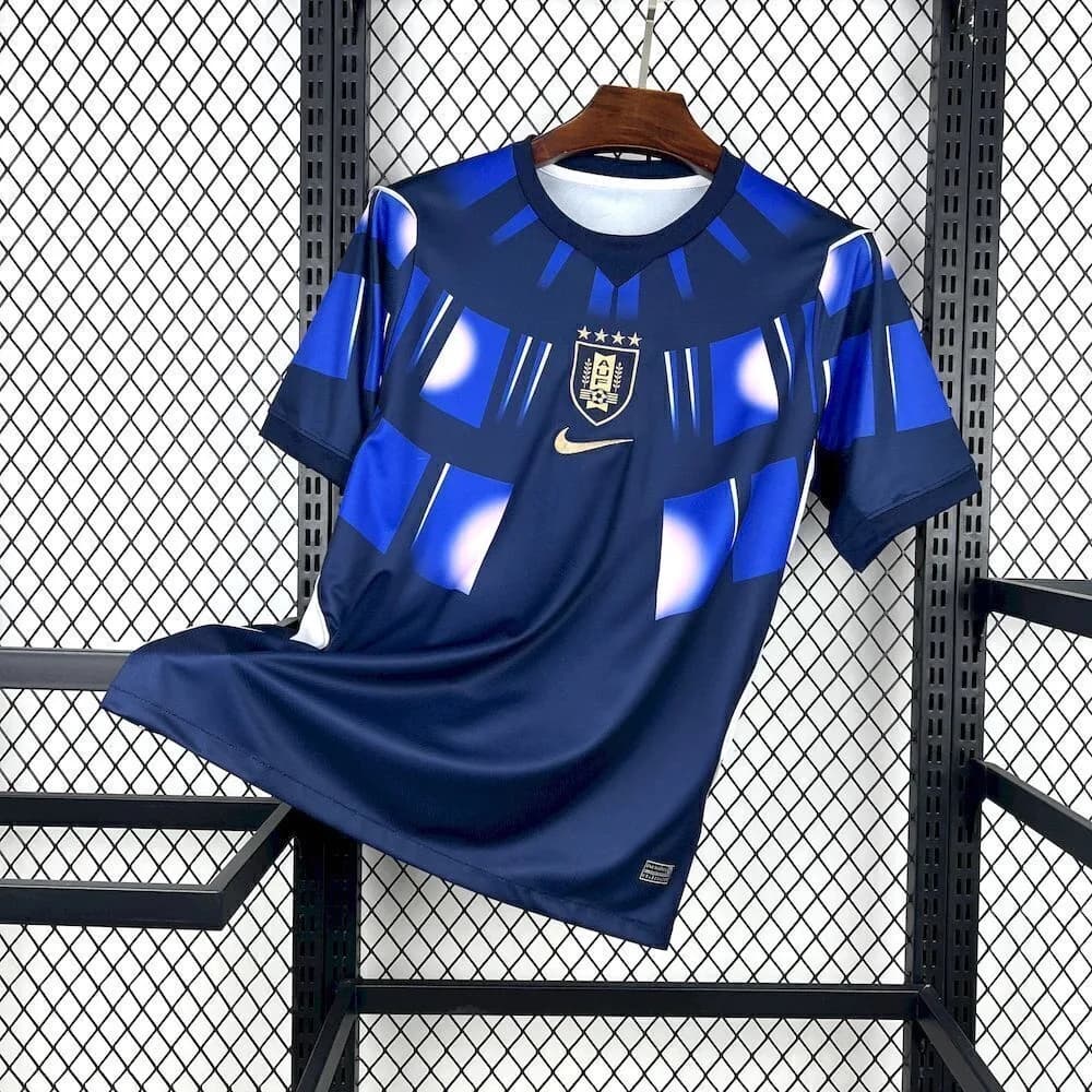 Uruguay Away 2026 Fans Version - Short Sleeve Lengan Pendek