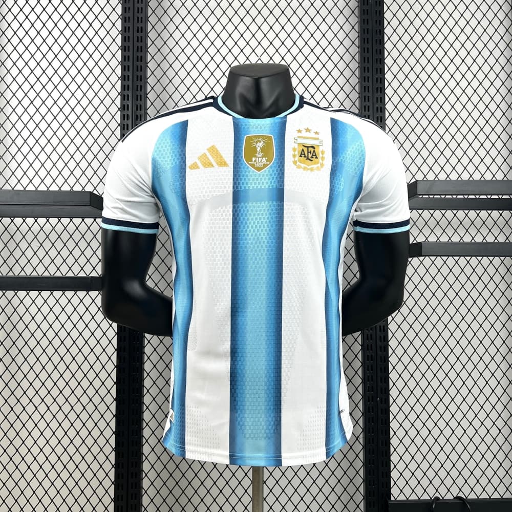Argentina Home 2026 Player Version - Short Sleeve Lengan Pendek