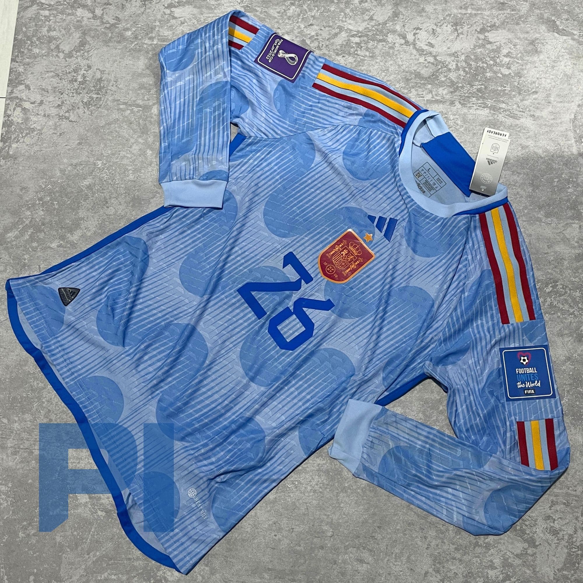 Spanyol Home 2022 - PEDRI #26 World Cup 2022 Edition