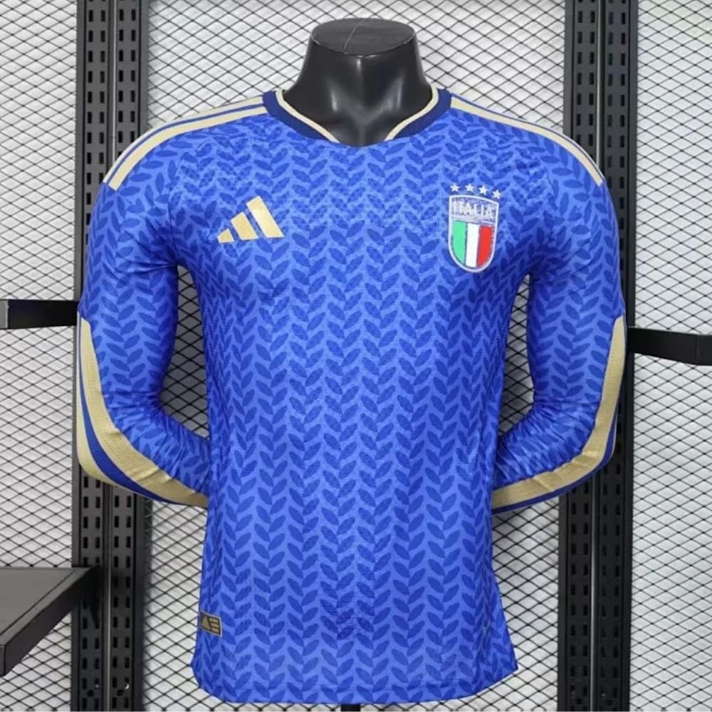 Italia Home 2026 Player Version - Long Sleeve Lengan Panjang