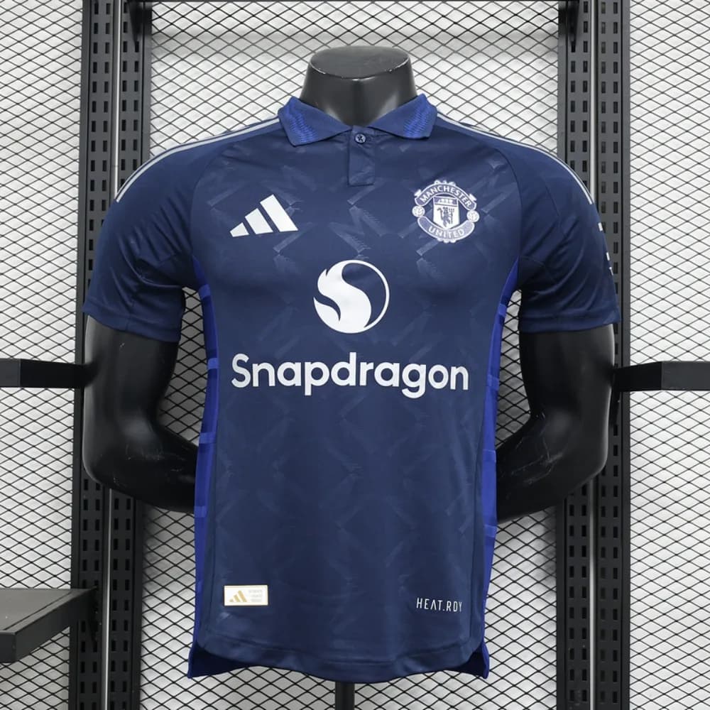 Manchester United Away 24/25 Player Version - Short Sleeve Lengan Pendek
