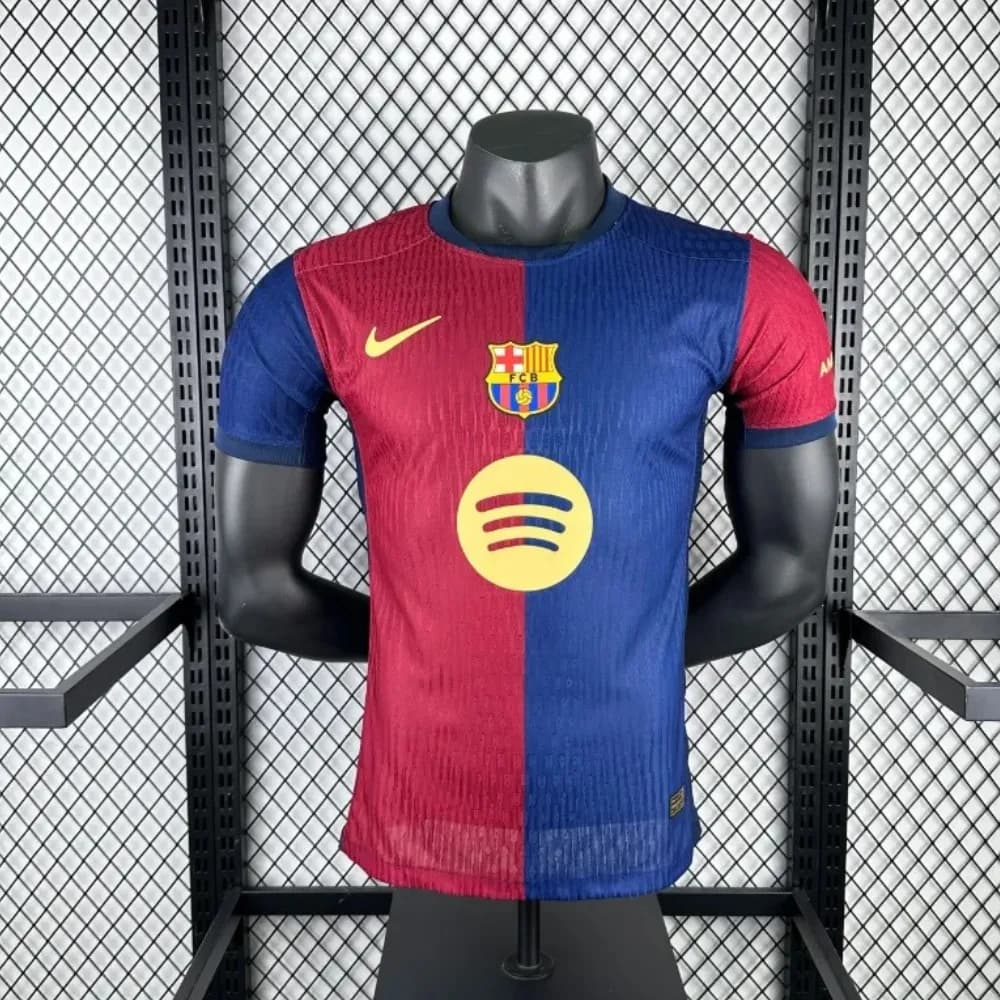 Barcelona Home 24/25 Player Version - Short Sleeve Lengan Pendek
